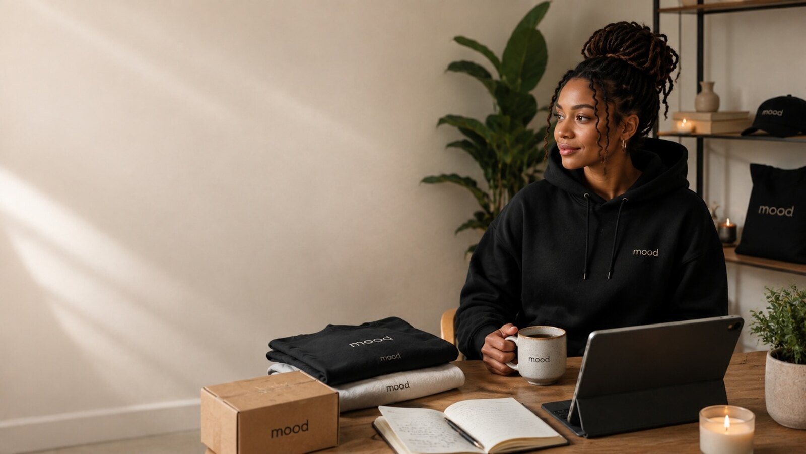 Mood Merch customer care specialist ready to help