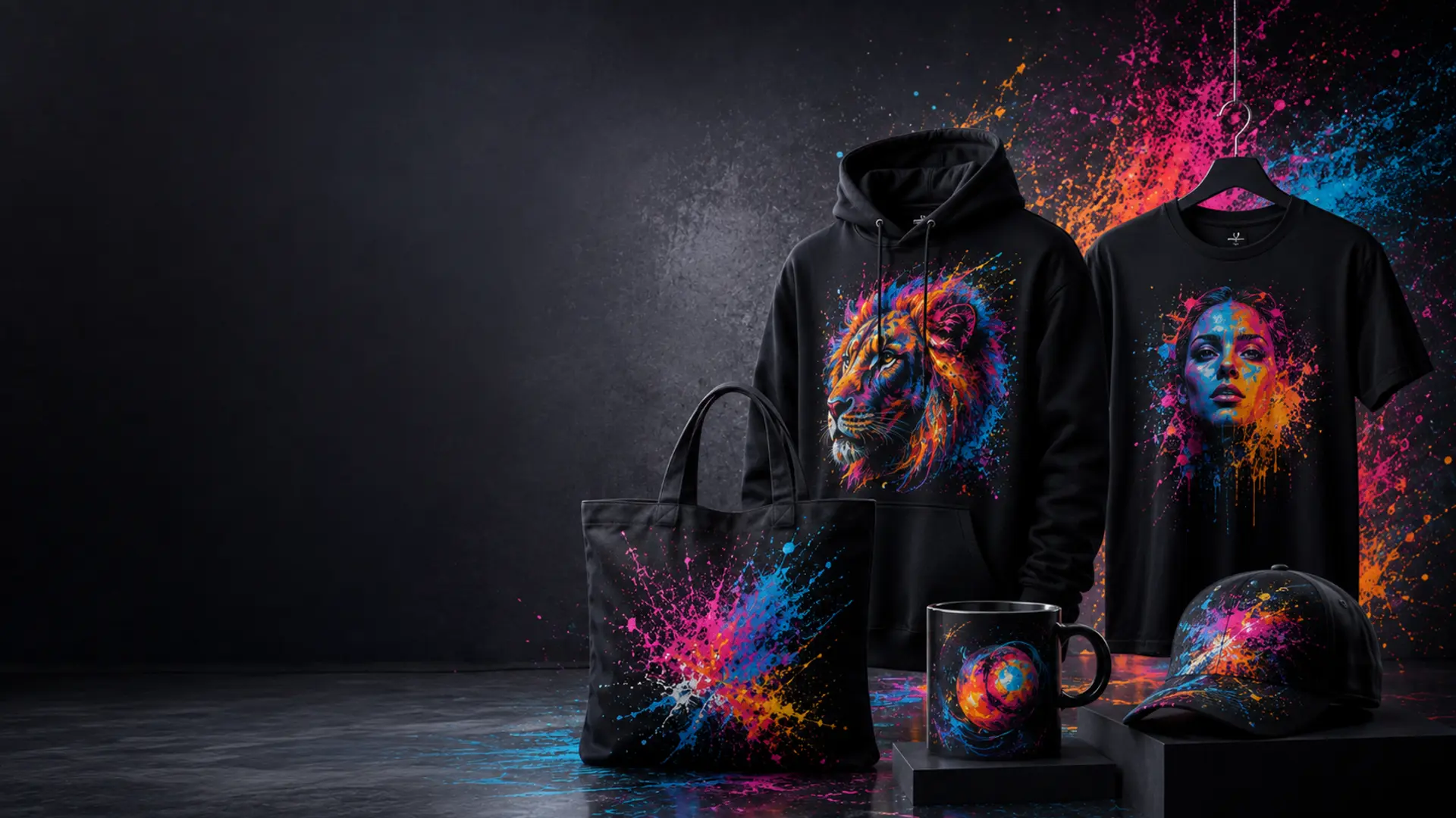 Mood Merch custom printed apparel, bag, mug and cap