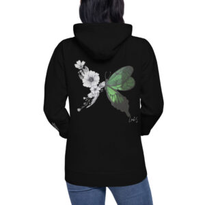 unisex premium hoodie black back 645cfa447da7b